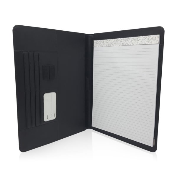 Slim Faux Leather Notepad Folder (Left or Right-Handed) – Lautus Designs