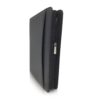 Leather Zippered Business Portfolio Folder – Matt Black (10.5″ Tablet Sleeve) - Image 4