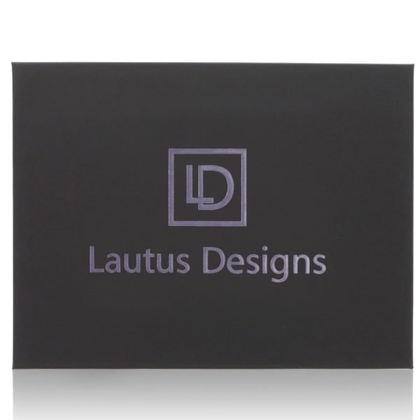 Junior Zippered Leather Business Padfolio - Matt Black (8" Tablet Pocket) - Image 9